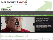 Tablet Screenshot of greenlinefinancialservices.com